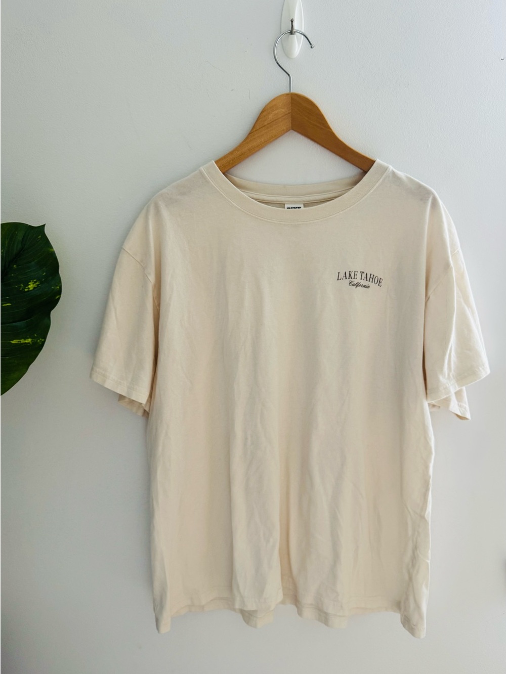 VS PINK | Beige Graphic Tee Size Large